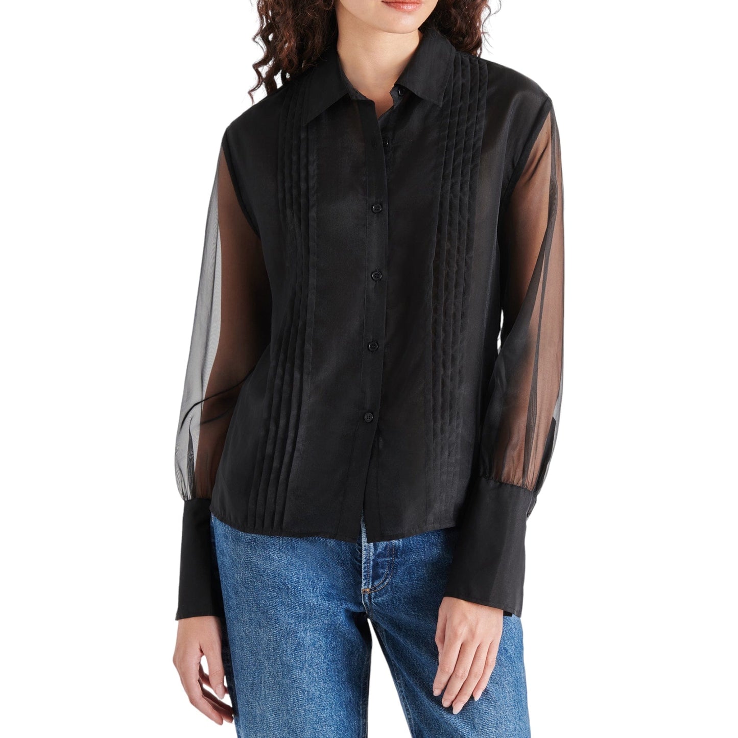 Steve Madden Eleanor Top in Black