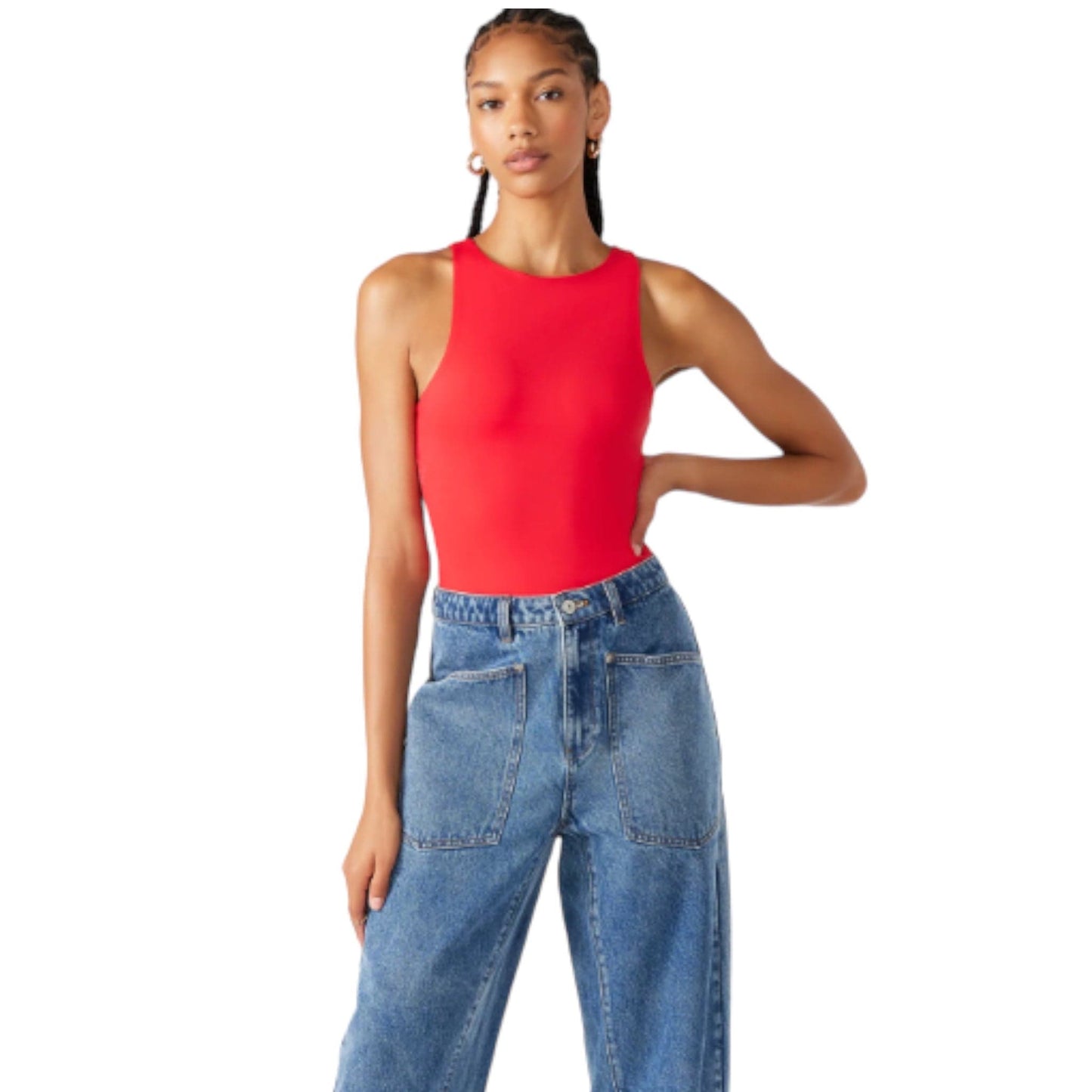 Red Nico Bodysuit