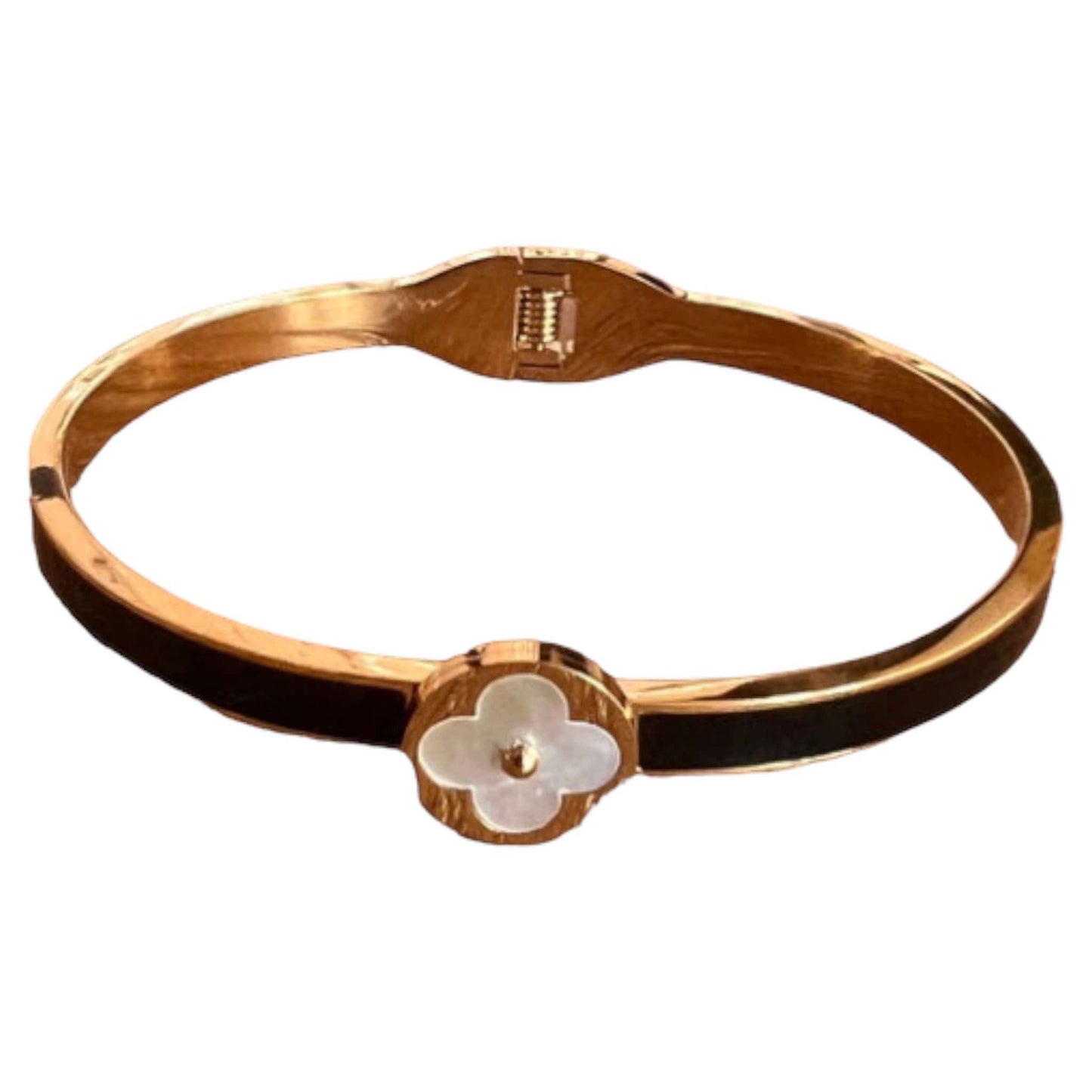 Stainless Clover Bracelet - multiple colors available