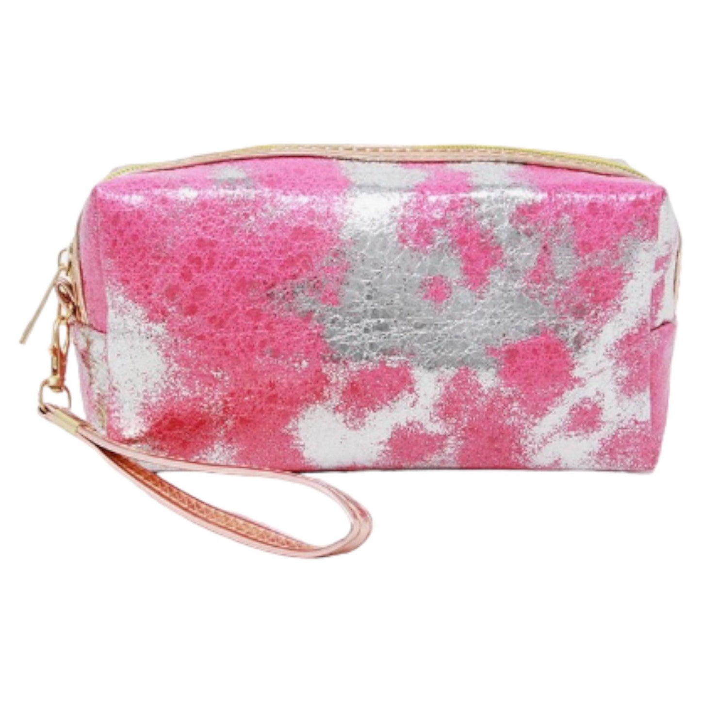 Lurex Ombre Gold/Silver Foiled Pouch - Multiple Colors Available