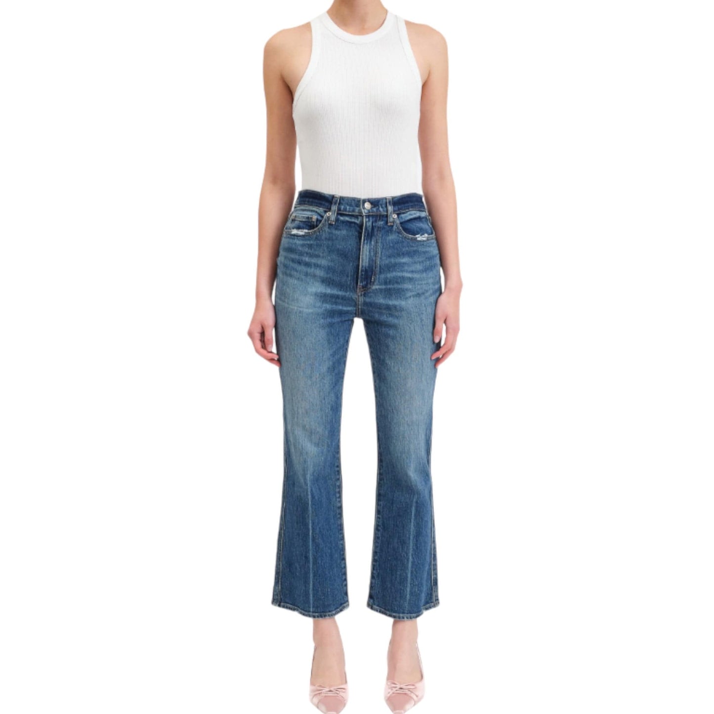 Daze Denim Soho High Rise Ankle Flare