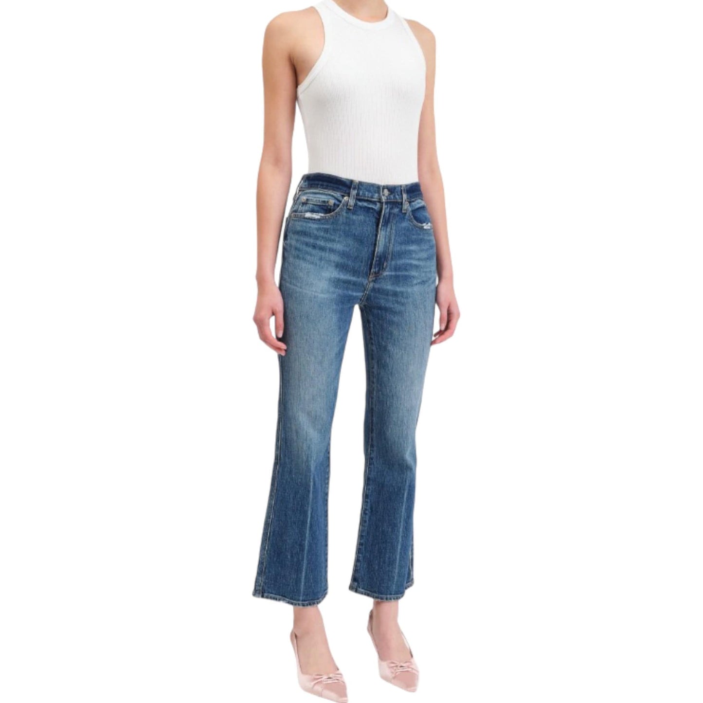 Daze Denim Soho High Rise Ankle Flare