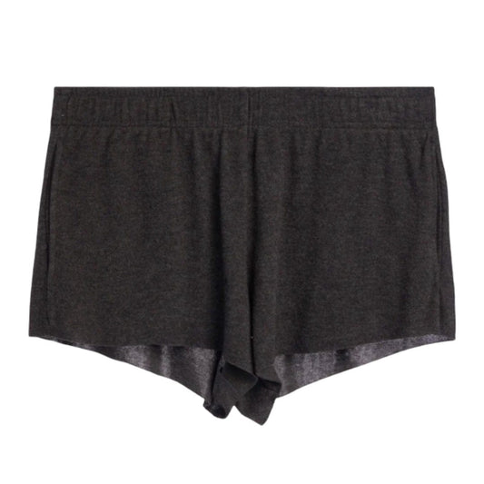 Cuddle Soft Pull on Shorts in Black and grey