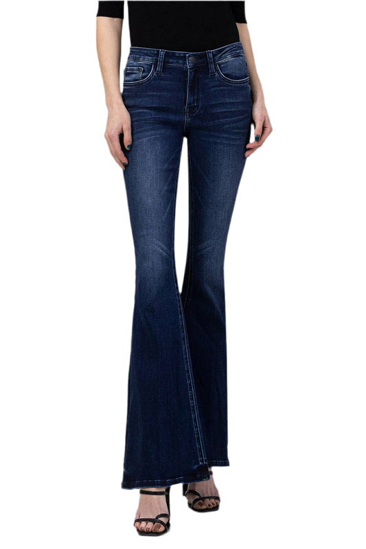 MID RISE SUPER SOFT FLARE JEANS