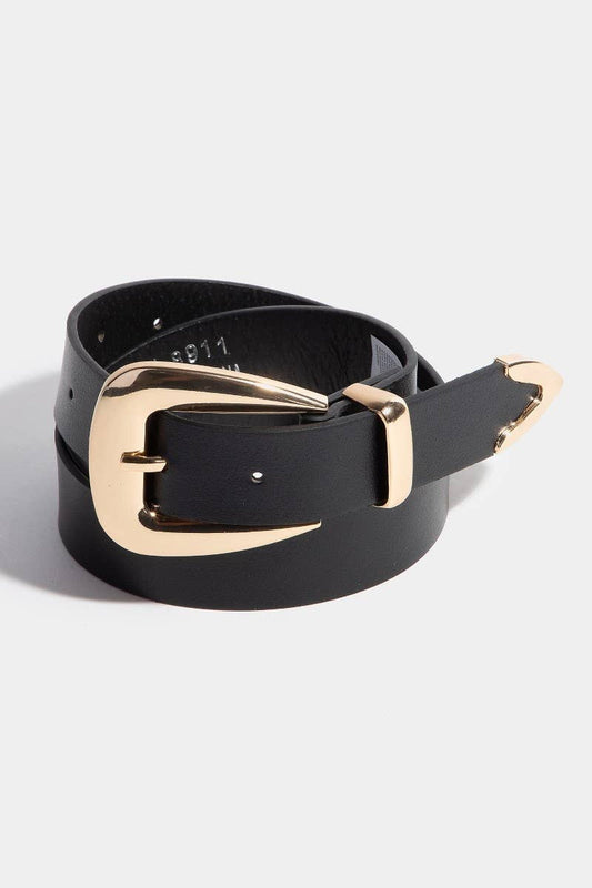 Smooth Faux Leather Belts