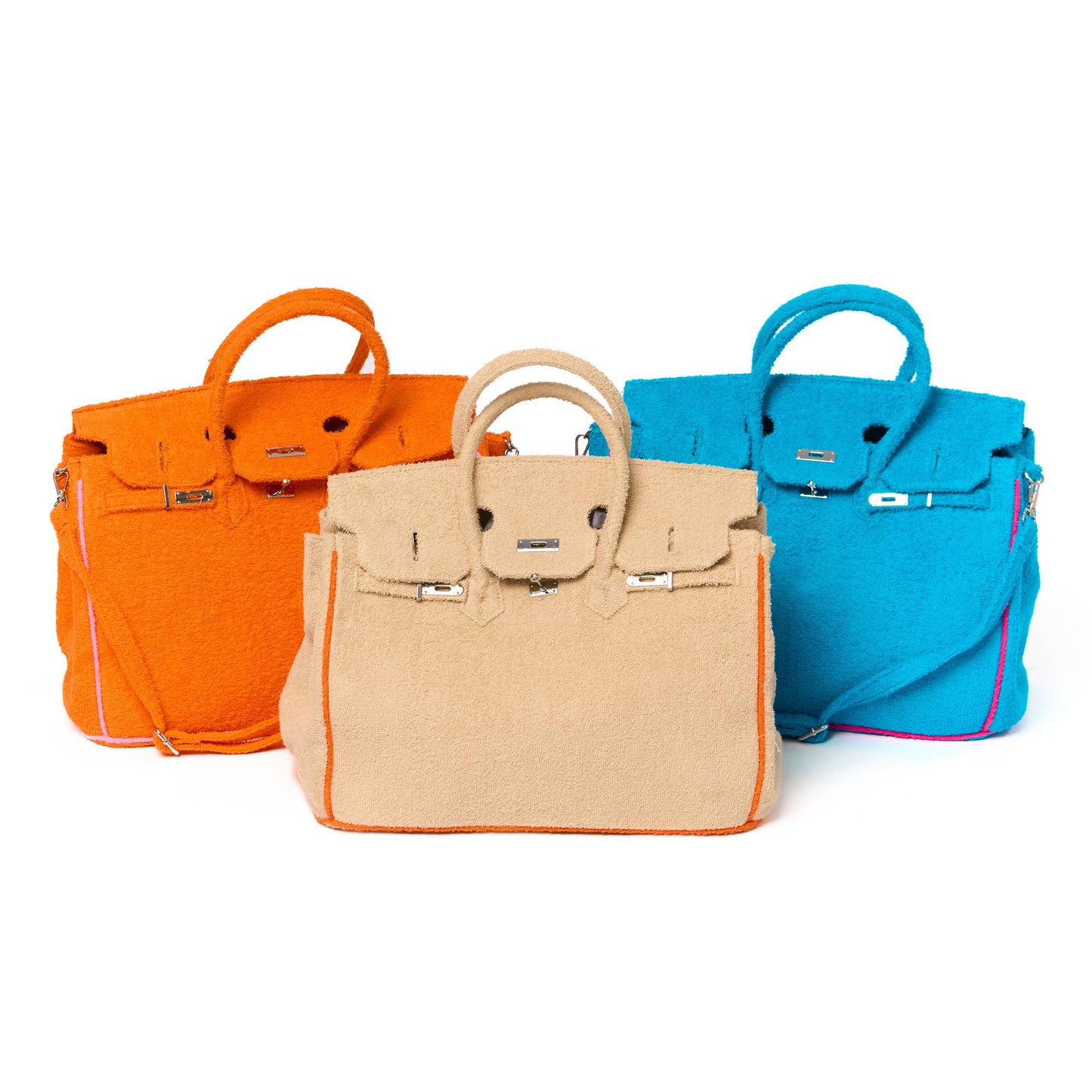 Hampton's Terry cloth Tote Bags