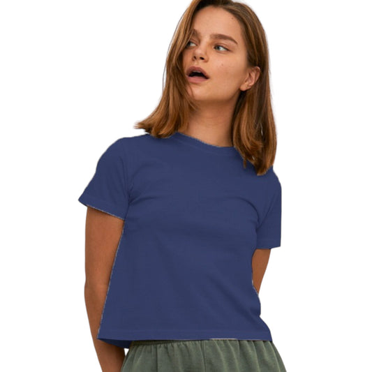 100% Organic Cotton Soft Tees in Navy, Pink and Grey