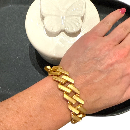 Gold Statement Bracelet