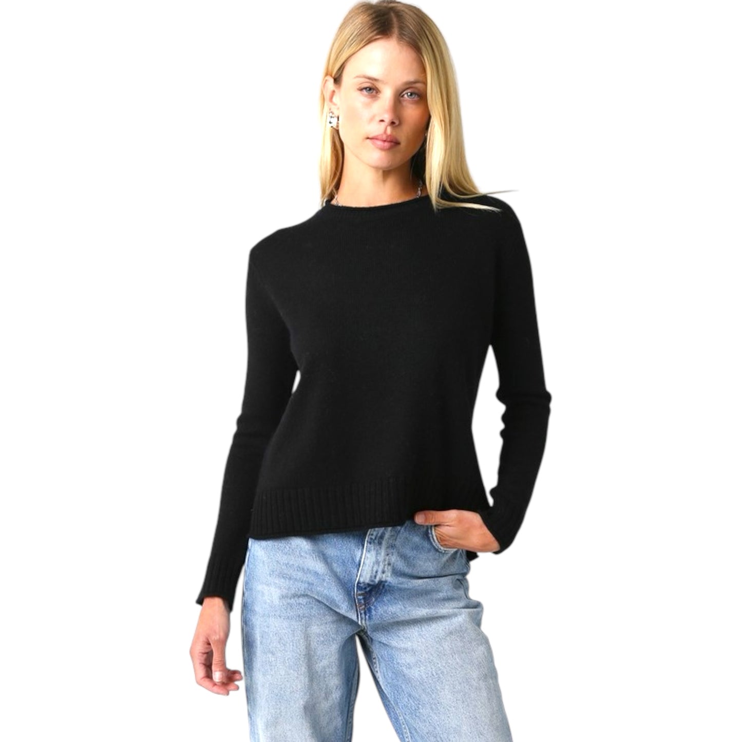 The Perfect Black Sweater