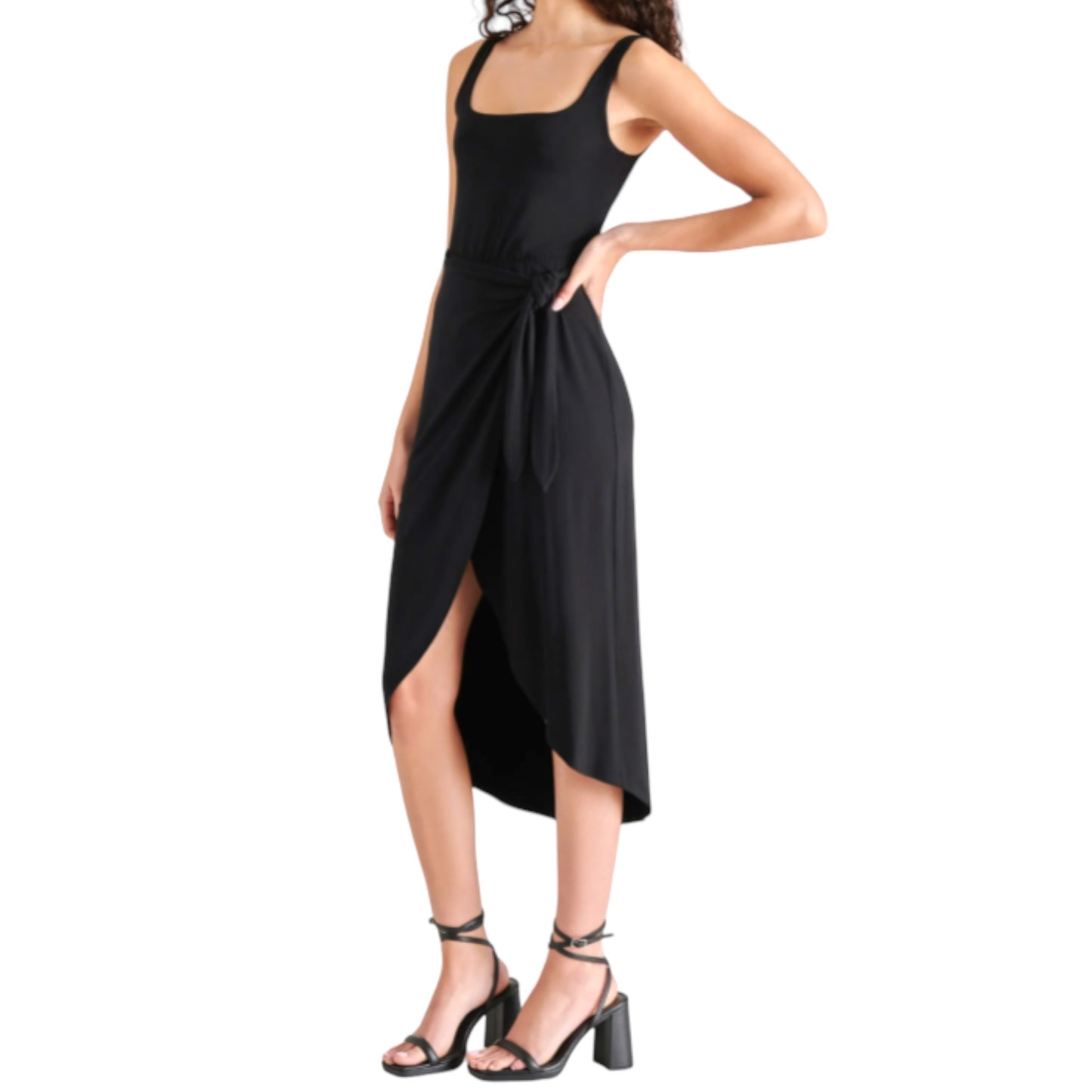 Rhea Sleeveless Side Tie Dress by Steve Madden