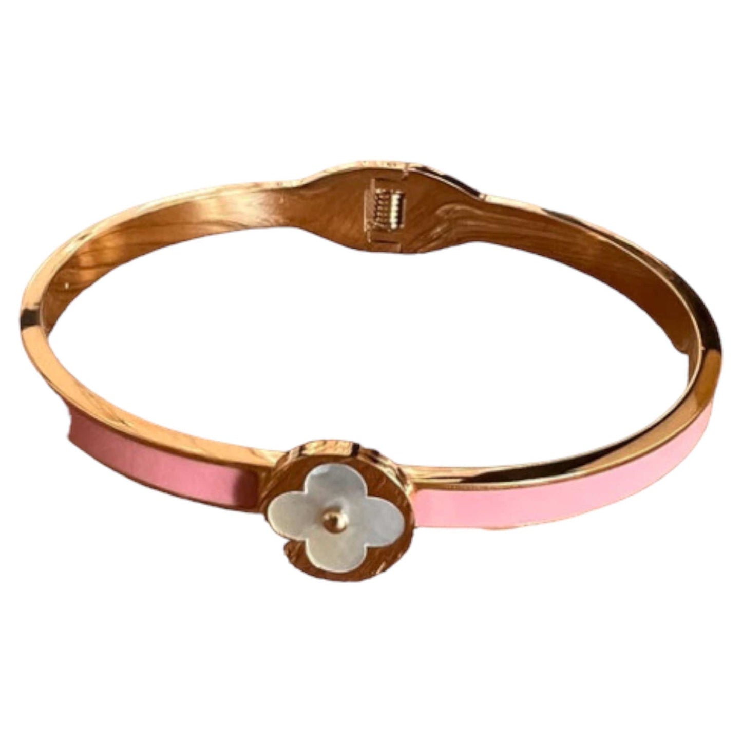 Stainless Clover Bracelet - multiple colors available