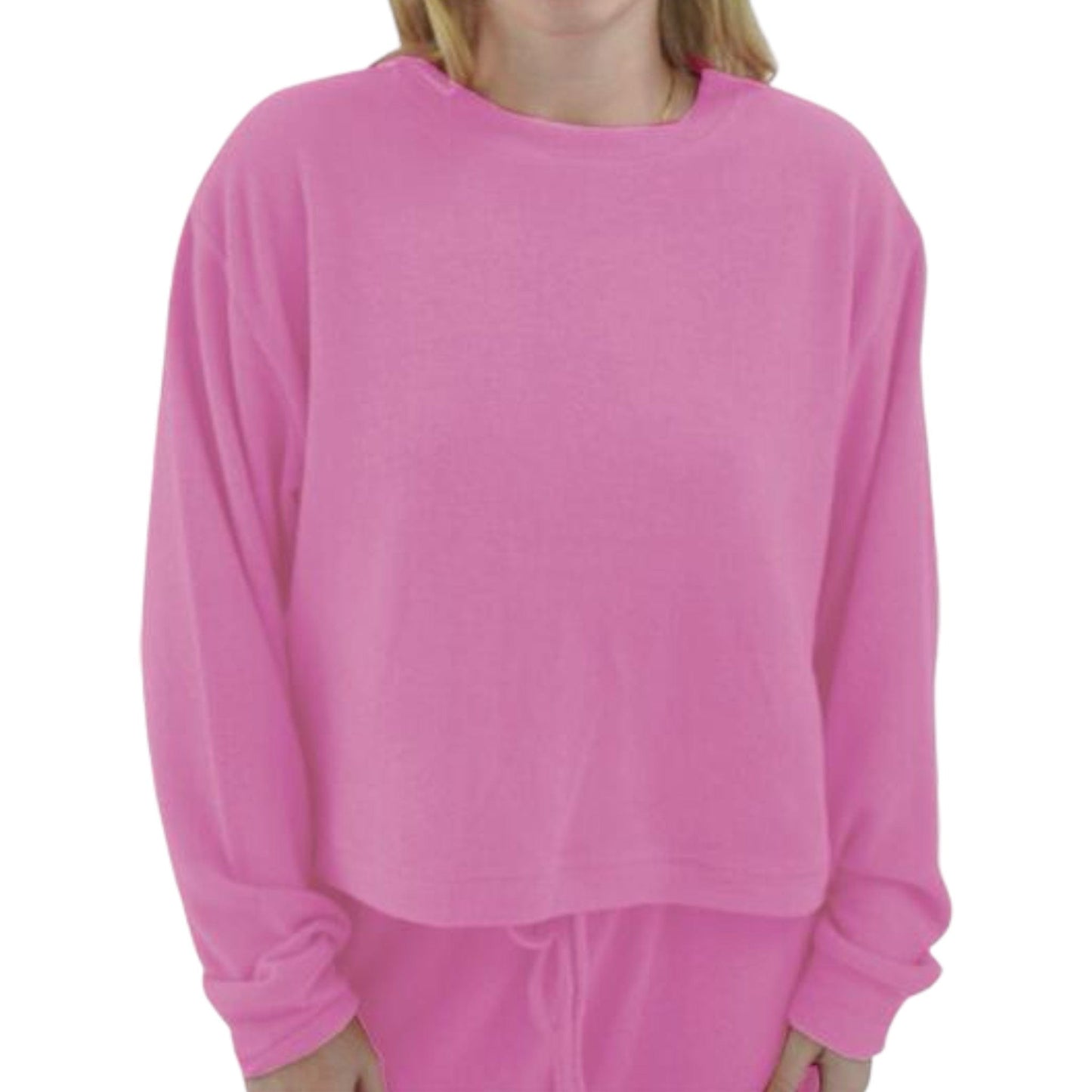 Cuddle Soft Crew Neck Top - multiple colors available