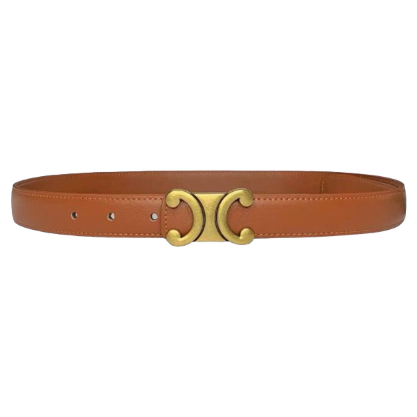 Salina Belt Available in Saddle, White and Black