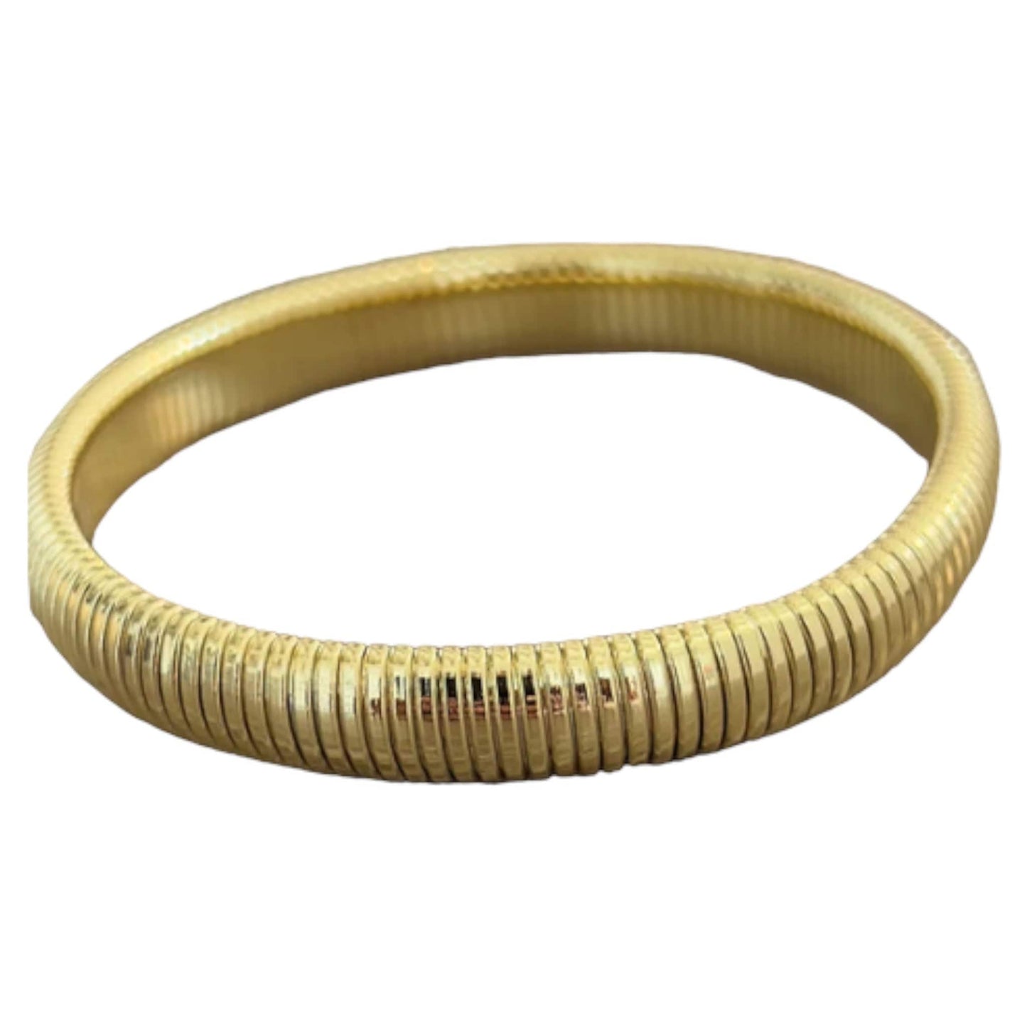 10MM Cobra Bangle Bracelet - Gold and Silver available