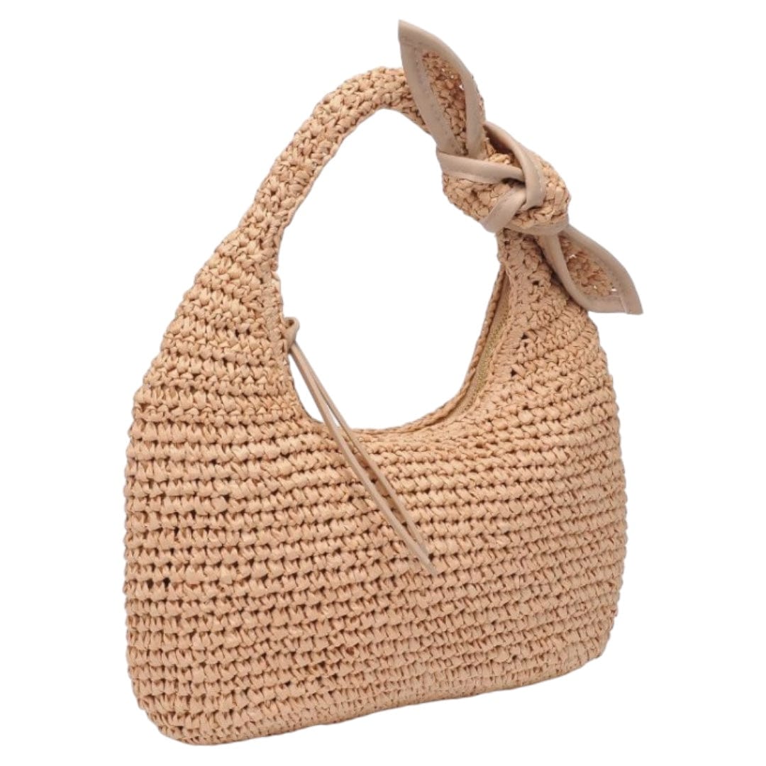Maple Straw Summer Beach Shoulder Bag