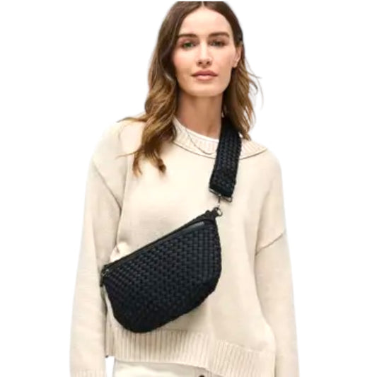 Sol and Slene Ethereal - Woven Neoprene Crossbody Bag