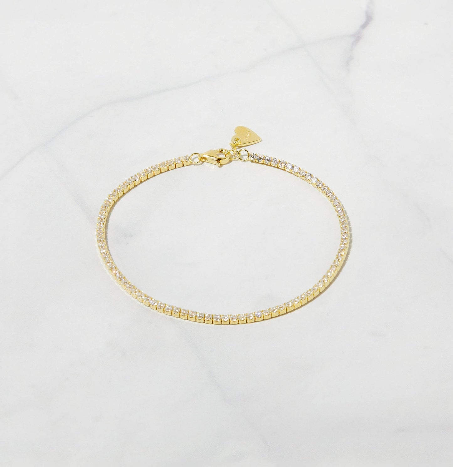 1.75mm Gold Tennis Bracelet