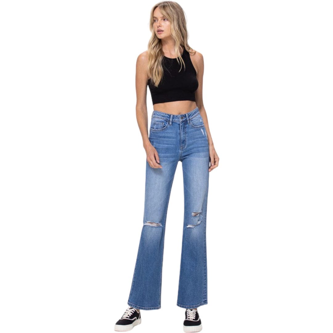 Straight Leg Relaxed Fit Denim