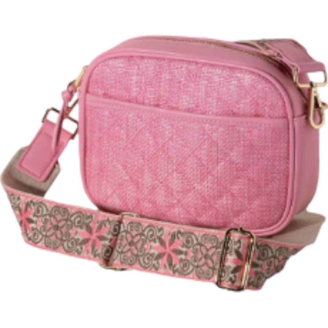 Pink Purse with Strap