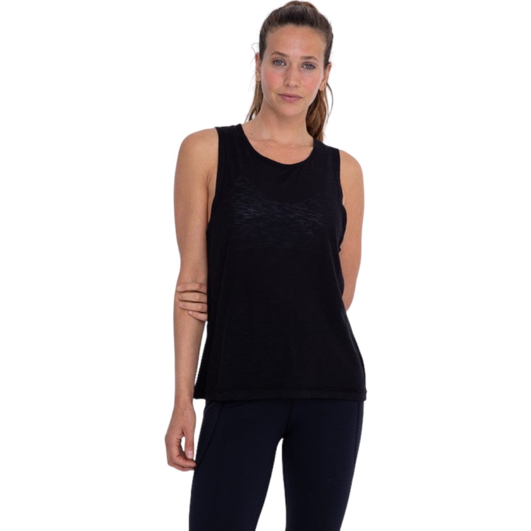 Not Tight Black Tank